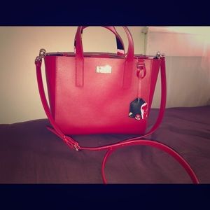 Red kate spade crossbody